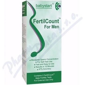 Fertilcount test mužské plodnosti 2 použití