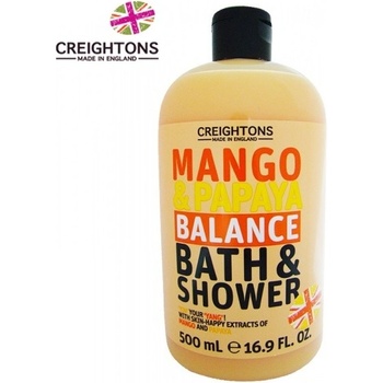 Creightons sprchový gel a pěna Mango & Papája 500 ml