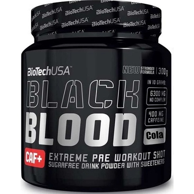 BioTechUSA Black Blood CAF+, 300 Grams