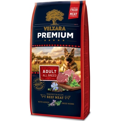 Velxara Premium Dog Adult Monoprotein Beef Meat 1,5 kg