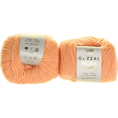 Gazzal Wool 115 3309 plameňák