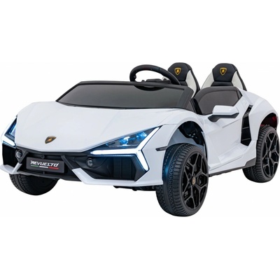 Mamido Lamborghini Revuelto Detské elektrické autíčko XL biela