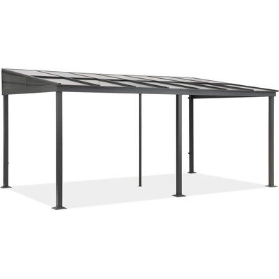 Garden Point Tarragona Hliníkový přístřešek na terasu 4 x 6 m