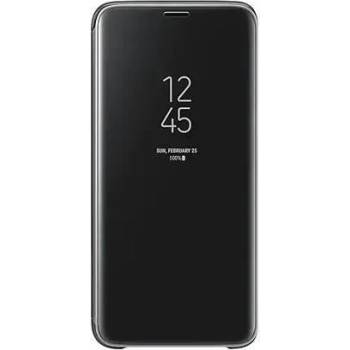 Samsung Оригинален Активен Калъф за SAMSUNG S9 Clear View Cover Book Case Ef-Zg960cb, Черен (Ef-Zg960cbegww)