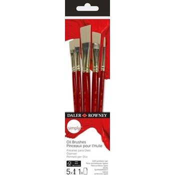 Daler-Rowney Simply Комплект четки 5 бр (216640500)