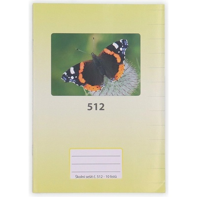 Vikpap 512 Sešit A5 linka 10l. 16mm – Zboží Mobilmania