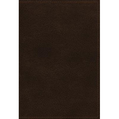 NKJV Study Bible, Premium Calfskin Leather, Brown, Full-Color, Thumb Indexed, Comfort Print