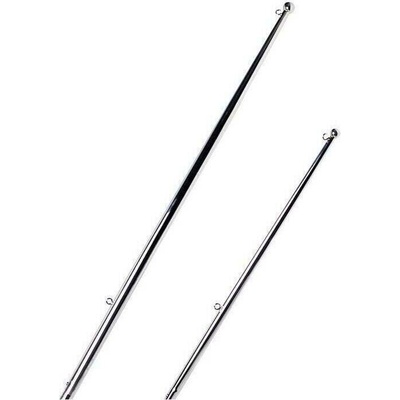 Držiak vlajky s háčikom 610mm nerez
