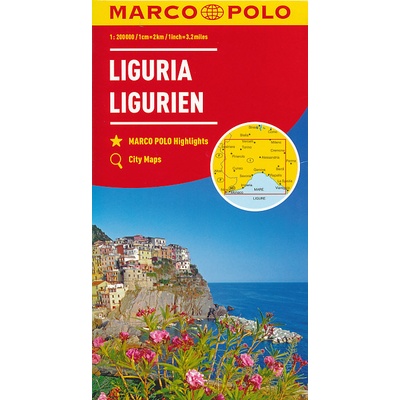 Itálei č.5 Ligurien mapa 1"200T MD