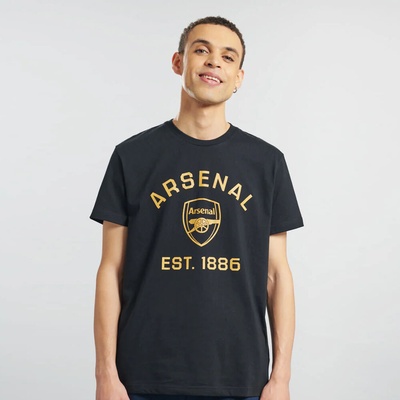 Fan-shop tričko Arsenal FC Graphic čierne