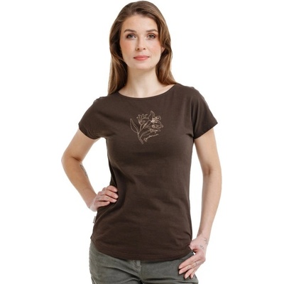 Bushman tričko Elena dark brown