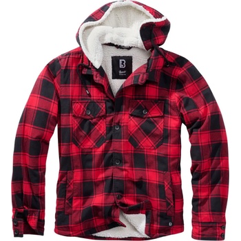 Image 1 of BRANDIT Мъжко зимно яке BRANDIT - Lumberjacket- 3172-червено/черно каре