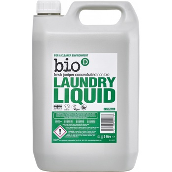 Bio D tekutý prací gel s vůní jalovce a mořské řasy kanystr 5 l