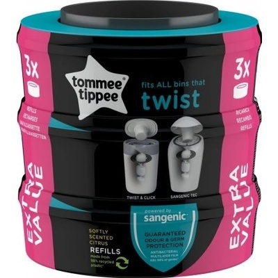 Tommee Tippee Sangenic Twist náhradní kazeta 3 ks