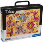 Clementoni - Пъзел PZL 1000 BRIEF CASE DISNEY CLASSIC 39677 1000 ч
