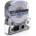 Compatible Epson LK-5LBP, SC18BW, 18mm x 9m, черен печат / син фон, съвместима лента (LKSC18BW)