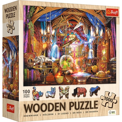 TREFL Drevené Magická komnata 1000 dielov