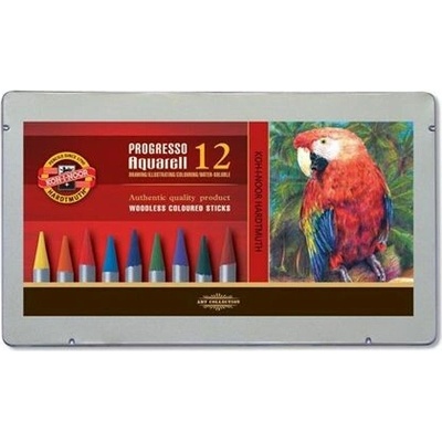 KOH-I-NOOR Progresso akvarelové sada 12 ks