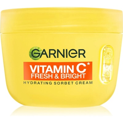 Garnier Vitamin C Fresh & Bright крем сорбе с озаряващ ефект 85ml