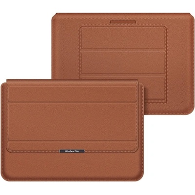 PROTEMIO 33217 4v1 Pouzdro pro notebook s úhlopříčkou 15,6 "hnědé