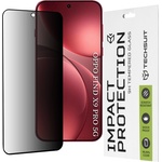 Techsuit Протектор - Дисплей Privacy - Oppo Find X9 Pro - Techsuit 111D Privacy Full Glue - Черен