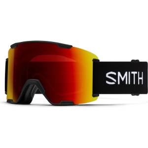 SMITH Ски маска Smith Stash XL Mirror S3 + Storm Yellow Flash S1 Ski goggles - Black / CP Sun Red Mirror - размер M/L (417-5866-0111)