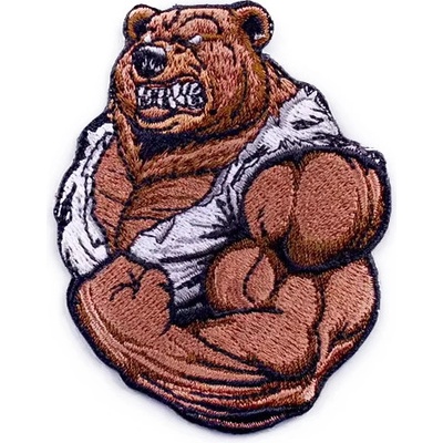 Nášivka Muscular Bear malá