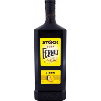 Fernet Stock Citrus 27% 1 l (čistá fľaša)