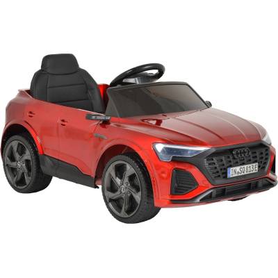 Audi Акумулаторен джип Audi - SQ8 e-tron, червен металик (112386)
