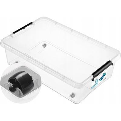 Altom Basestore úložný box pod postel s víkem a kolečky 78 x 38 x 16 cm – Zboží Dáma