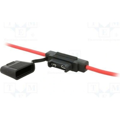 MTA 0100337 Zásuvka; 29mm; 60A; na kabel; Výv: vodiče x2; póly: 1; UL94V-2; černá