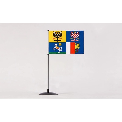 Stolní vlaječka Moravskoslezský kraj Alerion