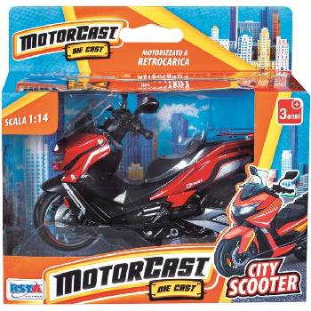 RSTA Детска играчка RS Toys - Градски скутер, 1: 14, червен (12260В)