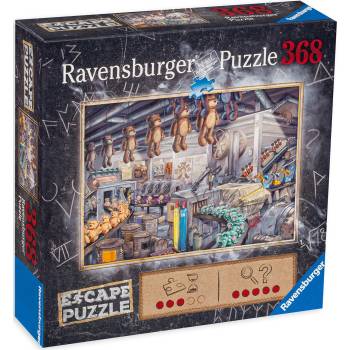 Ravensburger Пъзел-загадка Ravensburger от 368 части - Фабрика за играчки (16531)