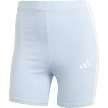 Image 1 of adidas Дамски къси панталони Adidas Essentials 3 Stripe Biker Shorts Womens - Glow Blue