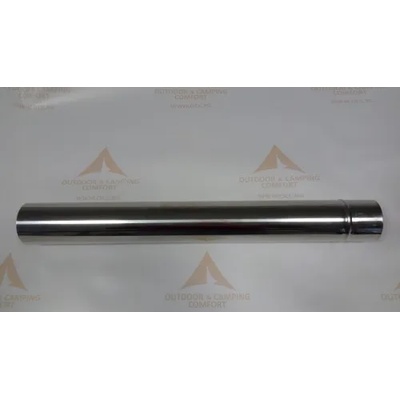 OCC Прав димоотвод 50 см, ф60 Inox (inox_D60_tube50)