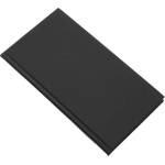 REALSYSTEM Джобен календар REALSYSTEM Standard, вертикален, бял, с черни страници, 2027 (5811-01)
