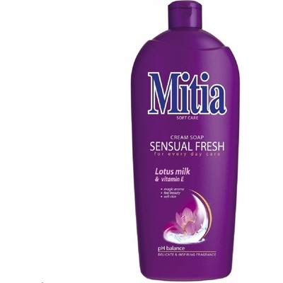 Mitia Sensual Fresh tekuté mýdlo náhradní náplň 1 l