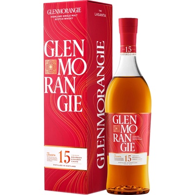 Glenmorangie Lasanta 15y 43% 0,7 l (čistá fľaša)