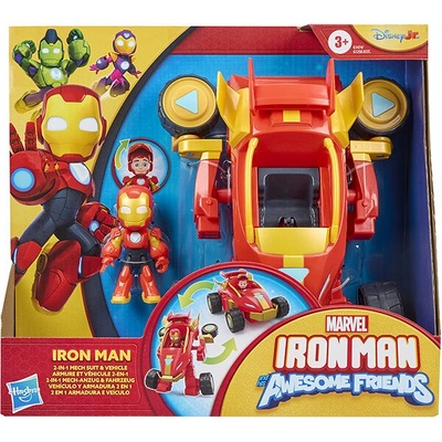 Hasbro Marvel Iron Man and His Awesome Friends Iron Man Mech-Vozidlo 2v1