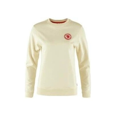 Fjällräven 1960 Logo Badge Sweater Women Chalk White béžová