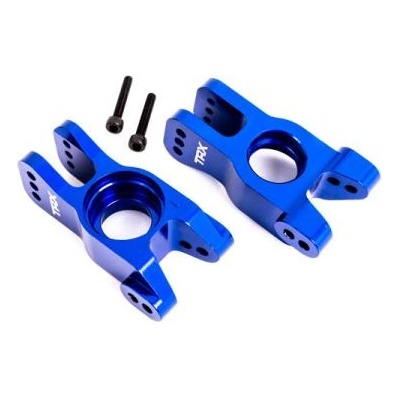 Traxxas Задна алуминиева синьо анодизирана главина Traxxas (лява и дясна)