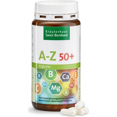 Sanct Bernhard AZ 50+ vitamíny a minerály 150 kapslí – Zboží Mobilmania