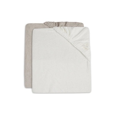 jollein 2 balení podložky froté nugát 50 x 70 cm