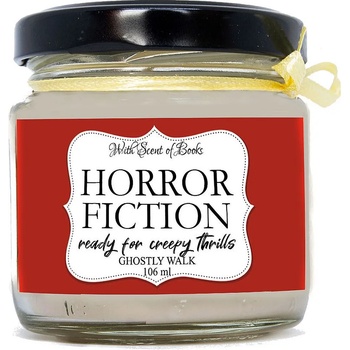 Image 1 of With Scent of Books Ароматна свещ - Horror fiction, 106 ml (HFC106)