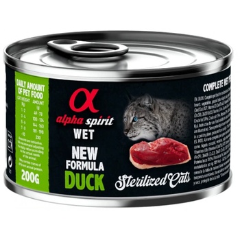 Image 1 of Alpha Spirit Sterilized duck 200 g