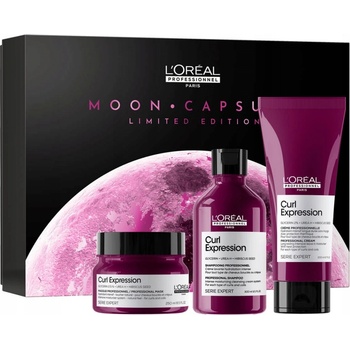 L´oréal Professionnel Serie Expert Curl Expression Trio Vánoční Sada Šampon 300 ml + maska 250 ml + hydratační krém 200 ml