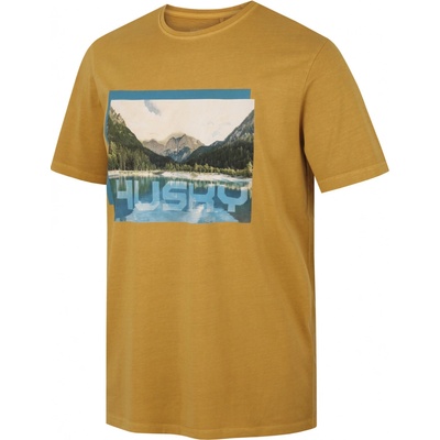 Husky pánske tričko Tee Lake mustard