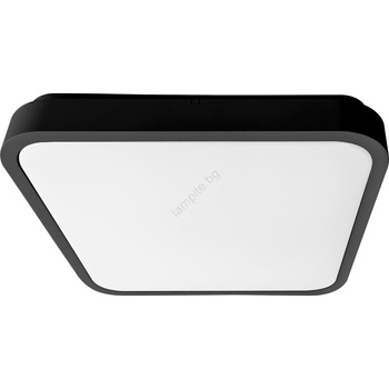 Brilagi - LED таванен плафон за баня ZENNA LED/36W/230V 41x41 cm IP44 черен (BG3416)