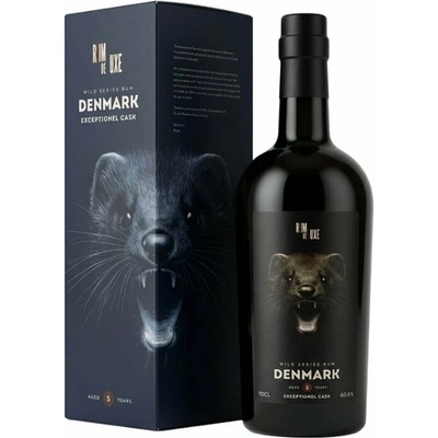 Rom de Luxe Wild Series Rum No. 67 Denmark 60,6% 0,7 l (holá láhev)